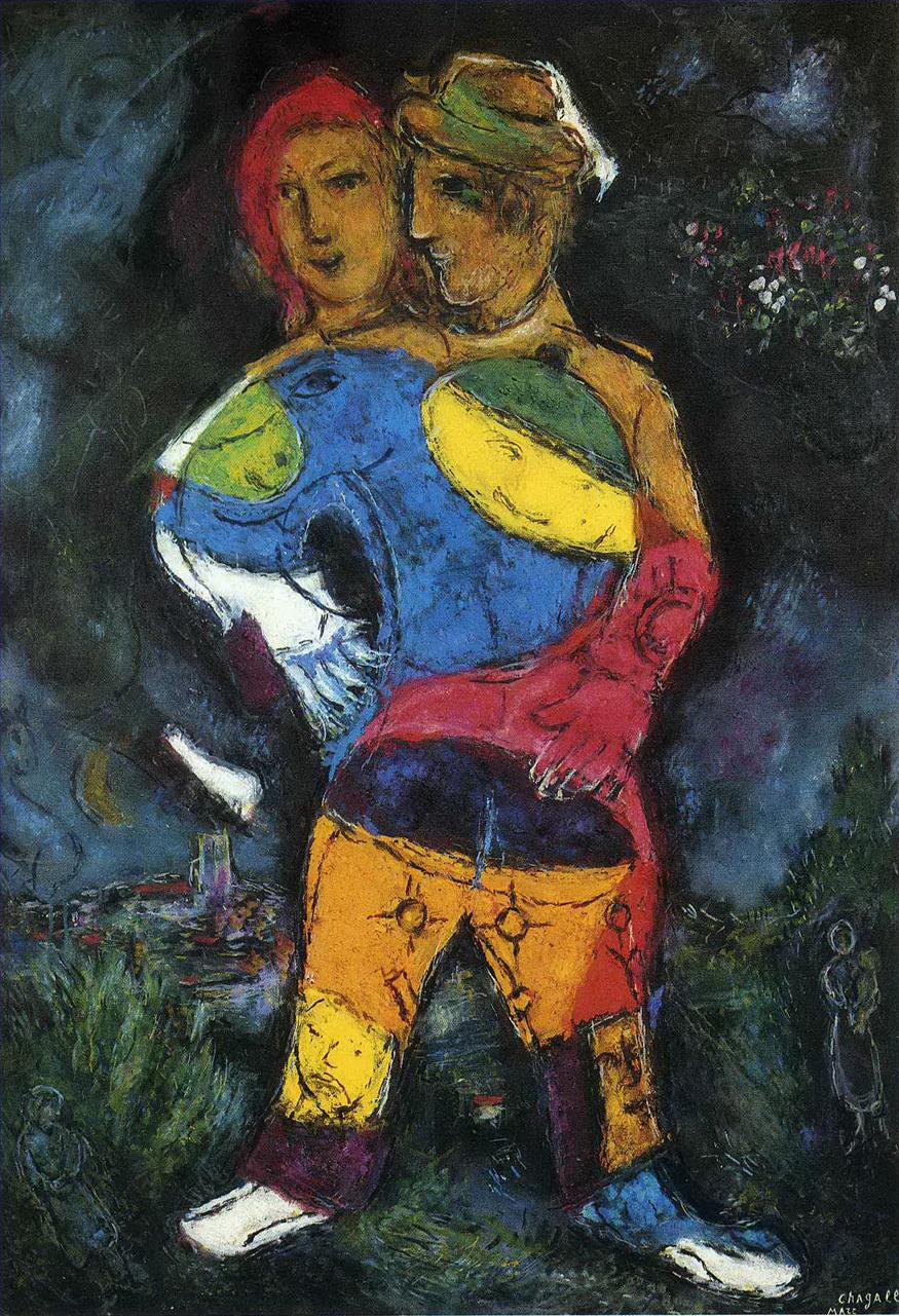 La promenade contemporaine de Marc Chagall Peintures à l'huile